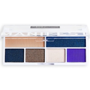 Relove By Revolution, Colour Play, Eyeshadow Palette, Manifest, 6 Shades, 0.65 g