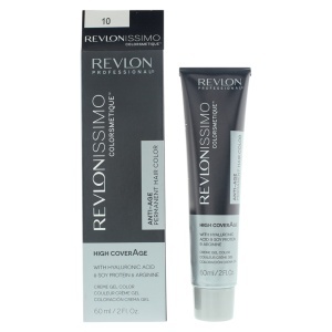 Revlon, Revlonissimo Colorsmetique, Hyaluronic Acid, Permanent Vopsea de păr, 10 Lightest Blonde, 60 ml