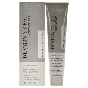 Revlon, Revlonissimo Colorsmetique, Hyaluronic Acid, Permanent Vopsea de păr, 8.21 Light Iridescent Ash Blonde, 60 ml