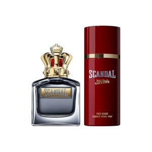 Set Jean Paul Gaultier: Scandal, Apă de toaletă, For Men, 100 ml + Scandal, Deodorant Spray, For Men, 150 ml