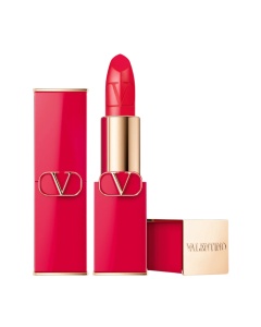 Valentino, Rosso, Satin Finish, Ruj cremă, 404R, Refillable, 3.5 g