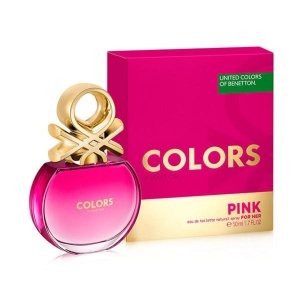 Benetton, Colors Pink, Apă de toaletă, For Women, 50 ml