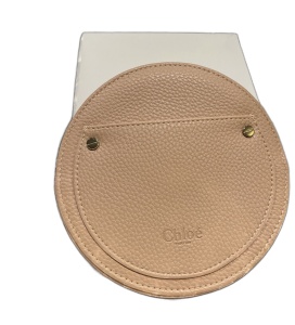 Chloe, Chloe, Textile Bag, Trouse Pouche, Beige, For Women