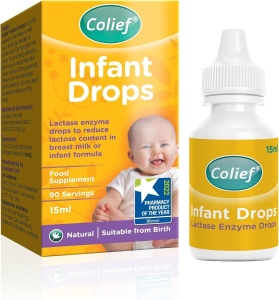 Colief, Infant Drops, Lactase Enzyme, Anti-Colic, Drops, 15 ml