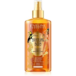 Eveline Cosmetics, Brazilian Body, Walnut extract, Tanning, Self-Tanning Mist, For Face & Body, 150 ml