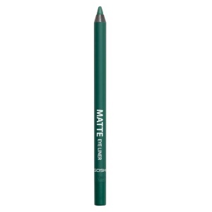 Gosh, Matte Eye Liner, Cream Pencil, Kohl Eyeliner, 012, Forest Green, 1.2 g