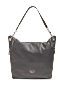 Guess, G Chain, Textile Bag, Black, For Women