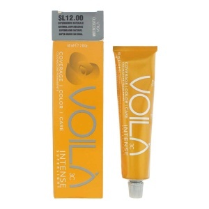 Intercosmo, Voila 3C Intense Superlight, Permanent Vopsea de păr, Natural Superblonde, 60 ml