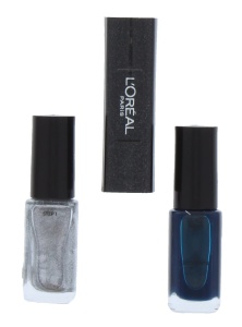 L'Oreal Paris, Infallible, Ojă 2-In-1, MTX 030, Turquoise, 2 x, 5 ml