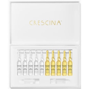 Labo, Crescina, Transdermic HFSC 500, For Growth Stimulation, Ampoules Treatment Serum, For Scalp, For Men, 10 + 10 pcs, 3.5 ml