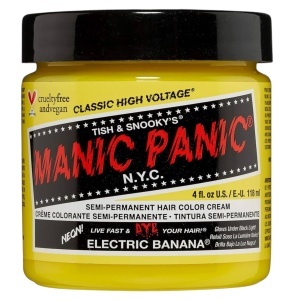 Manic Panic, Classic High Voltage Electric Banana, Semi-Permanent Vopsea de păr, 118 ml