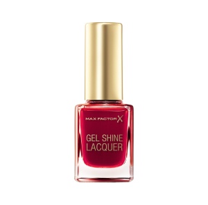 Max Factor, Gel Shine Lacquer, Top Coat, Ojă, 50, Radiant Ruby, 11 ml