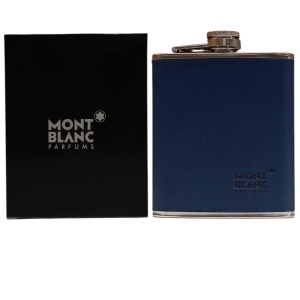 Montblanc, Travel, GWP Glass Water Bottle Blue
