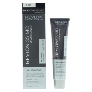 Revlon, Revlonissimo Colorsmetique, Nourishing, Permanent Vopsea de păr, 9.32 Very Light Golden Pearl Blonde, 60 ml