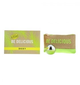 Set Dkny: Be Delicious, GWP Textile Pouch + Be Delicious, Apă de parfum, For Women, 30 ml