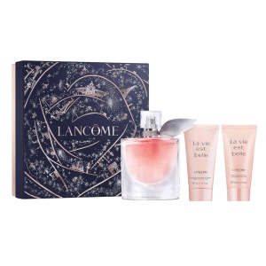 Set Lancome: La Vie Est Belle, Apă de parfum, For Women, 50 ml + La Vie Est Belle, Hydrating, Body Lotion, 50 ml + La Vie Est Belle, Cleansing, Shower Gel, All Over The Body, For All Skin Types, 50 ml