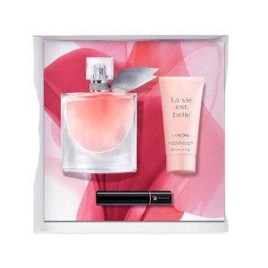Set Lancome: La Vie Est Belle, Apă de parfum, For Women, 50 ml + La Vie Est Belle, Hydrating, Body Lotion, 50 ml + Hypnose, Mascara, Black, 2 ml
