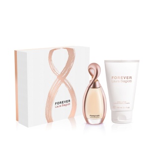 Set Laura Biagiotti: Forever, Apă de parfum, For Women, 60 ml + Forever, Hydrating, Body Cream, Body, 100 ml