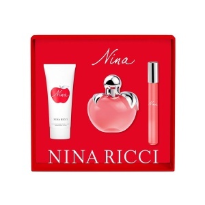 Set Nina Ricci: Nina, Apă de toaletă, For Women, 80 ml + Nina, Apă de toaletă, For Women, 10 ml + Nina, Body Lotion, Body, 75 ml