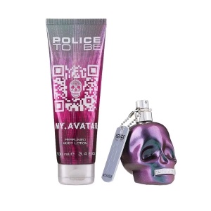 Set Police: To Be My Avatar, Hydrating, Body Lotion, 100 ml + To Be My Avatar, Apă de parfum, For Women, 40 ml