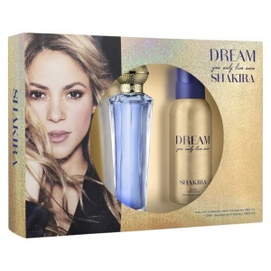 Set Shakira: Dream You Only Live Once, Apă de toaletă, For Women, 80 ml + Dream You Only Live Once, Deodorant Spray, For Women, 150 ml