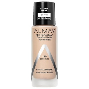 Almay, Skin Perfecting Comfort, Liquid Foundation, 130, Cool Nude, 30 ml