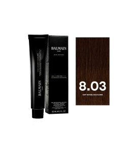 Balmain Professionnel, Couleurs Couture, Permanent Vopsea de păr, 8.03 Light Natural Gold Blonde, 60 ml