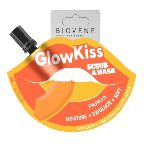 Biovene, Glow Kiss, Papaya, Lip Scrub, 8 ml *Tester