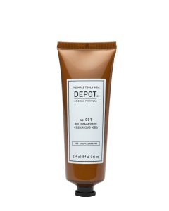 Depot, No. 001 Re-Balancing, Balancing, Cleansing Gel, For Scalp, 125 ml