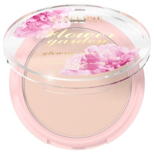 Eveline Cosmetics, Flower Garden, Illuminating, Compact Powder, 8 g