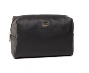 Guess, Nohea, Textile Bag, Large Top Zip, Black, For Women, 23 x 15 x 10 cm