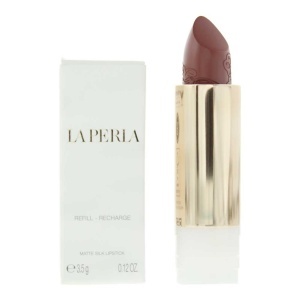 La Perla, Matte Silk, Matte, Ruj cremă, 111, Auburn Red, Refill, 3.5 g