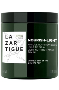 Lazartigue, Nourish-Light, Vegan, Hair Treatment Cream Mask, Moisturizing, After Shampoo, 250 ml