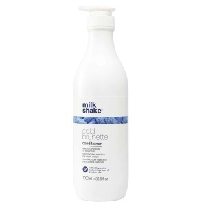 Milk Shake, Cold Brunette, Moringa Oil, Balsam, Remove Warm Tones – Red/Orange, 1000 ml