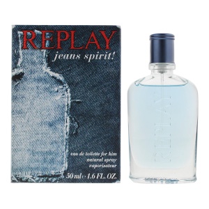 Replay, Jeans Spirit!, Apă de toaletă, For Men, 50 ml