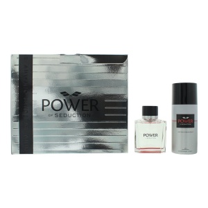 Set Antonio Banderas: Power Of Seduction, Apă de toaletă, For Men, 100 ml + Power Of Seduction, 24h Protection, Deodorant Spray, For Men, 150 ml
