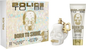 Set Police: To Be Born To Shine, Apă de parfum, For Women, 40 ml + To Be Born To Shine, Hydrating, Body Lotion, 100 ml