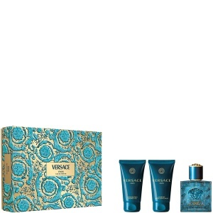 Set Versace: Pour Homme, Apă de toaletă, For Men, 50 ml + Pour Homme, After-Shave Balm, 50 ml + Pour Homme, Shower Gel, For Hair & Body, For All Skin Types, 50 ml