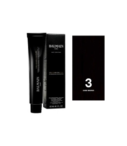 Balmain Professionnel, Couleurs Couture, Permanent Vopsea de păr, 3 Dark Brown, 60 ml