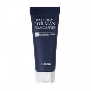 Dr. Hedison, Dear Homme, Aloe Vera, Soothing, Cleansing Foam, 140 ml