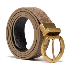 Guess, Naya, Textile Belt, BW7501VIN30, Black, For Women, Size L