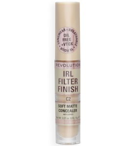 Makeup Revolution, IRL Filter Finish, Cover Dark Spots, Cream Concealer, C2, 6 g