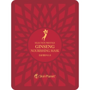 Mijin, Skin Planet, Ginseng, Nourishing, Sheet Mask, For Face, 25 ml