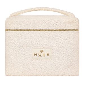 Nuxe, Insti Vanity, Zippered, GWP Textile Pouch, White