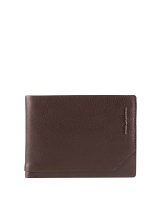 Piquadro, Tallin, Leather Wallet, Key holder, Brown, For Men