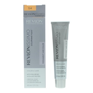 Revlon, Revlonissimo Colorsmetique, Permanent Vopsea de păr, 5.4 Light Copper Brown, 60 ml