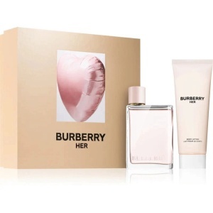 Set Burberry: Her, Apă de parfum, For Women, 50 ml + Her, Moisturizing, Body Lotion, 75 ml
