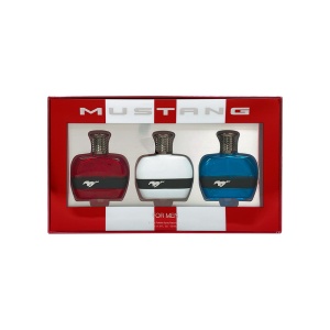 Set Ford: Mustang Blue, Apă de toaletă, For Men, 30 ml + Mustang Red, Apă de toaletă, For Men, 30 ml + Mustang White, Apă de toaletă, For Men, 30 ml