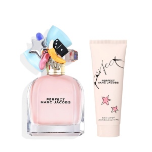 Set Marc Jacobs: Perfect, Apă de parfum, For Women, 50 ml + Perfect, Moisturizing, Body Lotion, 75 ml