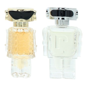 Set Paco Rabanne: Fame, Apă de parfum, For Women, 4 ml *Miniature + Phantom, Apă de toaletă, For Men, 4 ml *Miniature